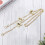 1Pièces Strap Sac Métal Exquise Style Fonctions 6