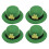 4 St Patricks Day Hut Haarnadeln 3