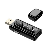 Wireless Ontvanger Transmitter Led Auto FM 3,5 Mm Aux USB