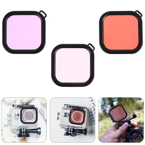 3Stück Tauchobjektiv Filter Für Gehäuse 1