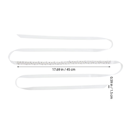 Pearl Belt Taille Hochzeitsgürtel 1