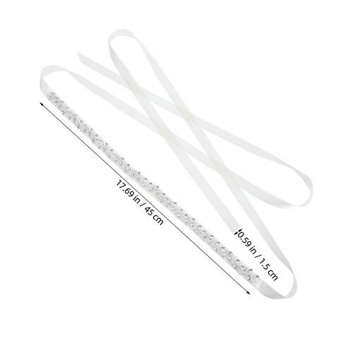 Pearl Belt Taille Hochzeitsgürtel 2