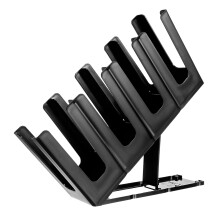 Coffee Cup Organizer Papieren Bekerhouder 45,00x24,00x12,00 Cm Zwart