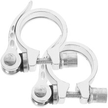 2Stück Sattelklemme Für Rennrad Schnellspanner