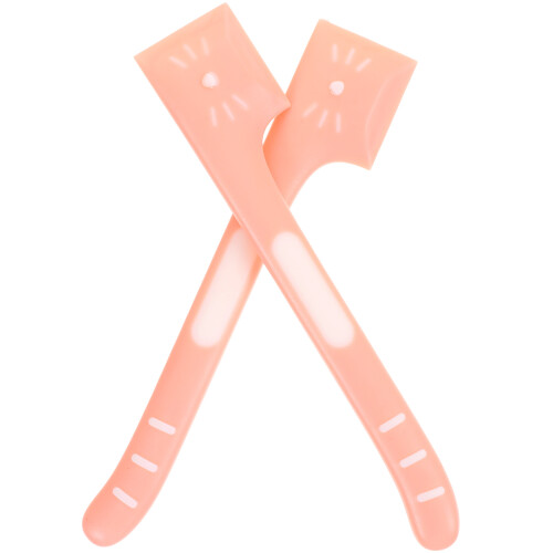 2Stk Pet Can Spoon Tpr Rosa Für Fütterungszeit 2