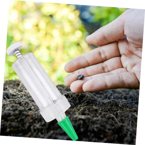 Mini Seed Planter Tool Handheld Garden Seeder Dispenser, Compact, Lightweight, Easy Sowing, Efficient Planting 2