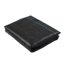 Weed Control Membrane 2X5M Anti Weed Mesh Geotextile Water Permeable Black Mulch Cloth For Greenhouse Weeding Mat