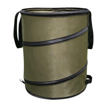 Garden Waste Bags Outdoor Garden Trash Can With Handles Foldable Portable Collapsible Container Size M