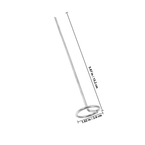 U‐Förmige Heringe Zelt Silber 1 Satz 1