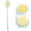 Comfortable Green Body Bath Brush Soft Nylon Exfoliating Scrubber 3