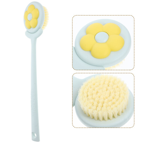 Comfortable Green Body Bath Brush Soft Nylon Exfoliating Scrubber 2