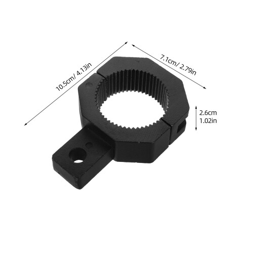 Blinkerhalterung Aus Aluminiumlegierung 1 Satz Schwarz 1