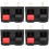 4St Terminal Connector Speaker Kabel Clips in Diverse Kleuren 10