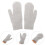 1 Paar Wollhandschuhe Plüsch Vollfinger 11