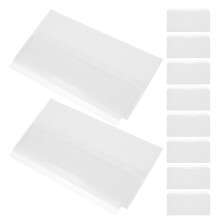 Mlins 10 Wasserbecher Papiertuchhalter Pad 24,7x15x1,5 Cm Weiß
