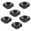 Guangmc 6 Antihaft Stahl Pudding Pie Förmchen Backformen 6
