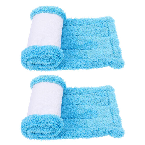 2Stk Mop Mop Pads Nachfüllung Kappe 2