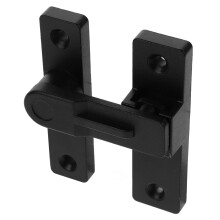 Gate Latch Schwarz Metall Riegel Für Türen 1 Satz