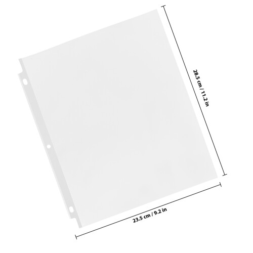Protection Hefteinlagen 50St A4 Transparent 1