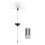 Mit Fernbedienung Lichtmast Kunststoff 1