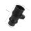 1Pack Auto Becherhalter Expander ABS Schwarz Runde Basis 2