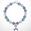 Strasssteine Kinder Dickes Halsband 9