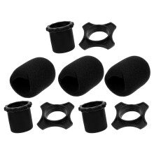 Zehuanyu 3 Stk. Headset Mikrofon Abdeckung Schutz