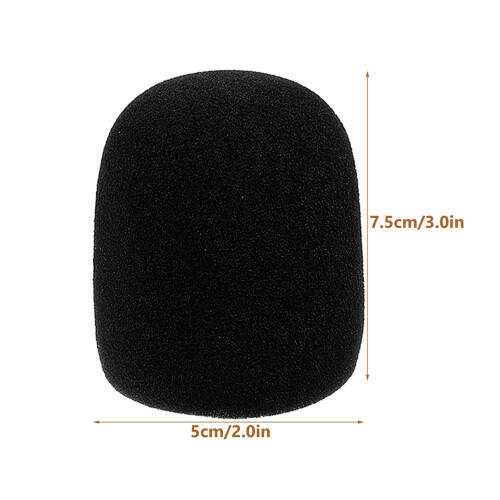 Zehuanyu 3 Stk. Headset Mikrofon Abdeckung Schutz 1