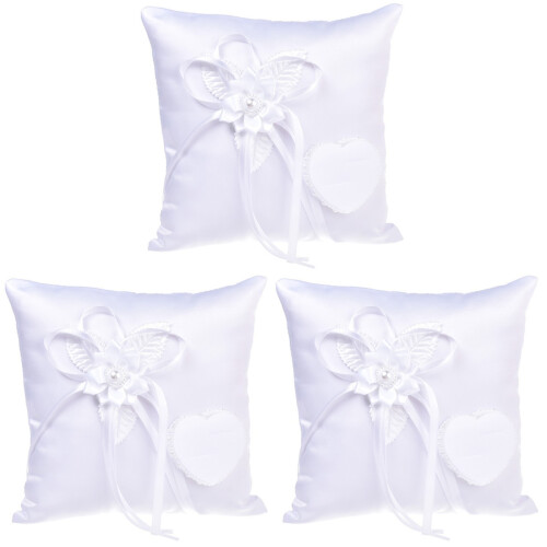 3teiliges Hochzeitsringkissen Set 1