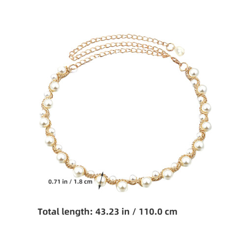 Perlen Taille Kette Für Damen Schmuck Gürtel 2 1