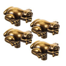 Mlins 4 Schubladenknöpfe Vintage Frosch Möbelgriff Türgriff