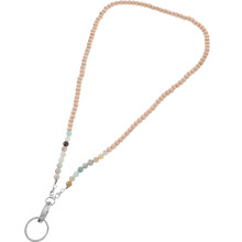 Beaded Lanyard Für Id-Badges Praktisches Halsband Mit Schnur 1 Set