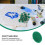 50Pièces Accessoires Rivets DIY Vert En Fer Métal Pour Scrapbooking 3