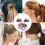 40Stck Elastische Haarbänder Einfache Praktische Accessoires 9