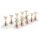 2 Sets Nageldisplay Regal Fee Metall 3