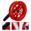 2 . Hand Kite Spulenwickler Griff Für Rad Rot 3