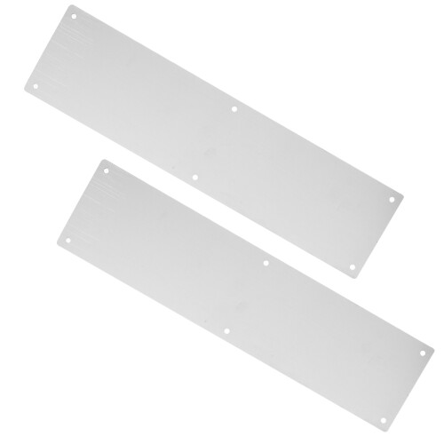 1Set Silberner Metall Türtritt