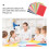 Masteelf 100 Scrapbook Papier Büroformat Für Bastelarbeiten 10