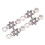 4Stk Silber Kleidung Schal Clip Für Damen Elegant 3