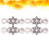 4Stk Silber Kleidung Schal Clip Für Damen Elegant 8
