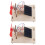 6 Sets Wissenschaft Ventilator DIY Holz Spielzeug 1