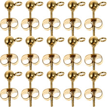 40 Teile Ohrstecker Stecker Ohrringe Bastelzubehör
