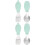 2 Sets Rvs Baby Trainingsbestek 6