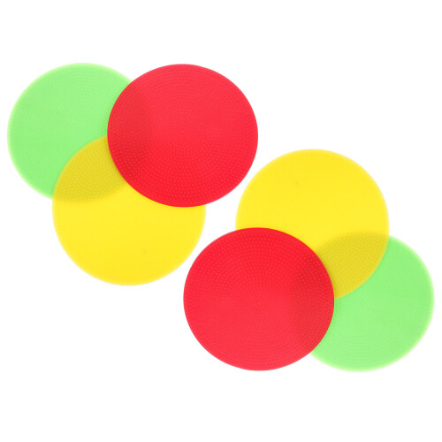 6 Voetbal Marker Voor Trainingsveld Lijn