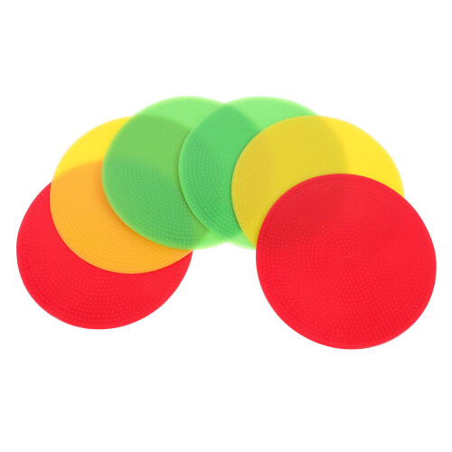 6 Voetbal Marker Voor Trainingsveld Lijn 1