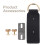 Buckle Crossbody Handmade Strap Mount D-Ring Bag Side Clip 9