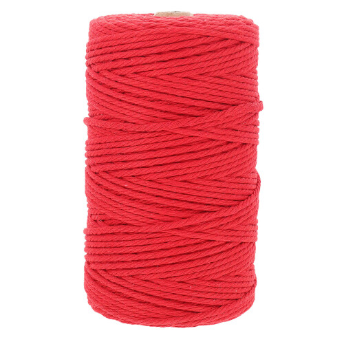 1Set Baumwollschnur Für DIY Und Basteln Rot