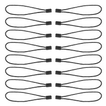950 Kleidungsetiketten Verschlüsse Lanyard 19x1x1 Cm Schwarz