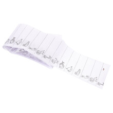 Cloth Name Labels Weiße 1 Rolle Bügel Auf Wasserdicht