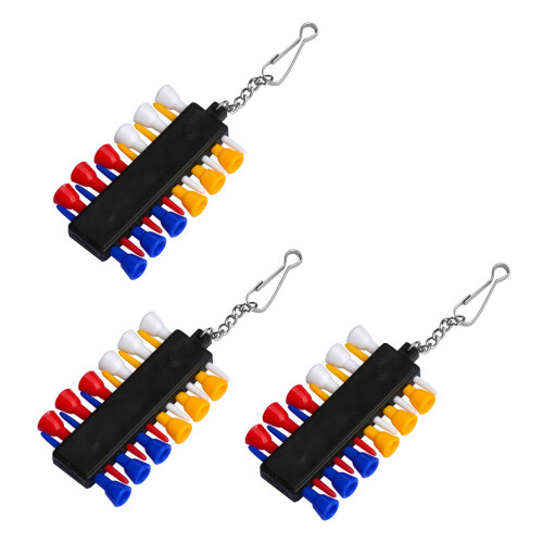 3 Sets Golfs Trainings-Tee- Golfs-Tee-Halter Tee-Organizer
